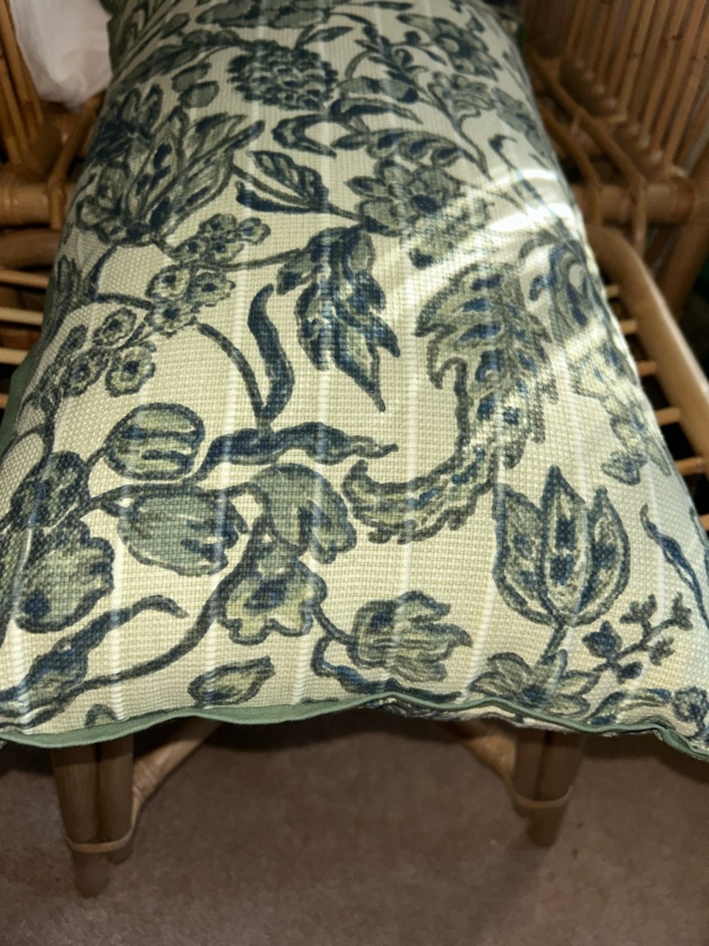 Studio McGee Jacobean Botanical Floral Accent Pillow 14” x 24” - Picture 6 of 9
